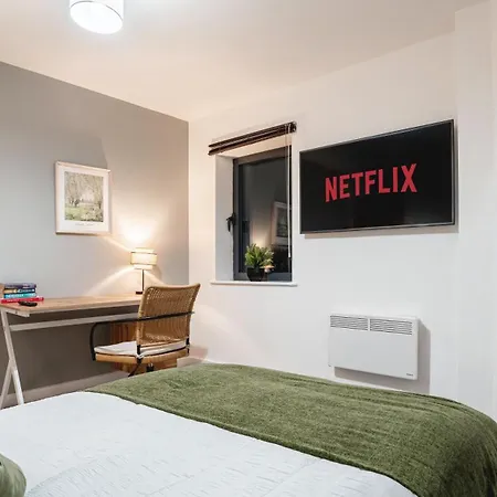 公寓 Penthouse - Sleeps 8 - Skyline View 利兹